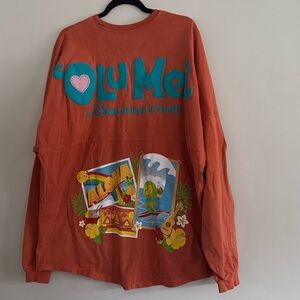 Disney Parks Spirit Jersey Olu Mel Turtle Duffy Aulani Jerrod Maruyama XXL